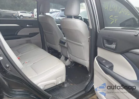 2015 Toyota Highlander Xle V6 z USA, uszkodzony, nr VIN 5TDJKRFH2FS191880